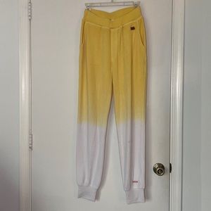 Yellow ombré sweatpant